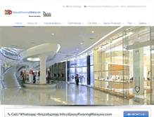 Tablet Screenshot of epoxyflooringmalaysia.com